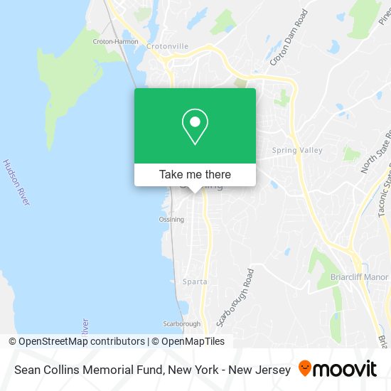 Sean Collins Memorial Fund map