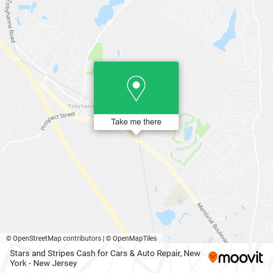 Mapa de Stars and Stripes Cash for Cars & Auto Repair