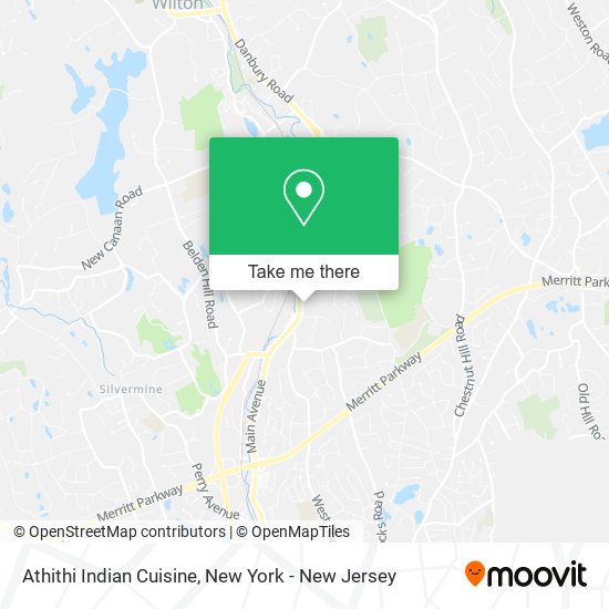 Mapa de Athithi Indian Cuisine