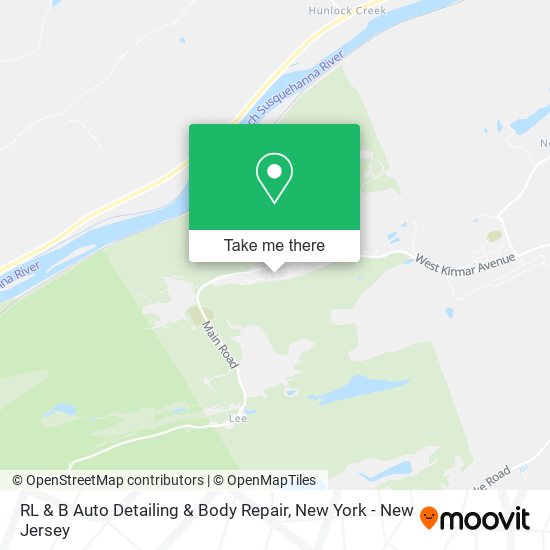 Mapa de RL & B Auto Detailing & Body Repair