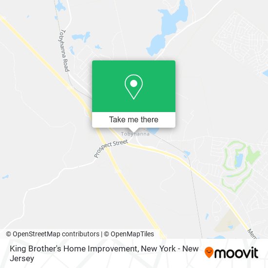 King Brother's Home Improvement map