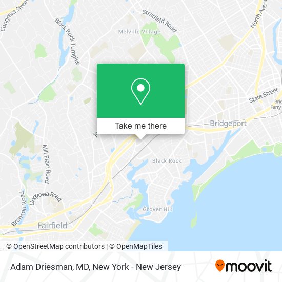 Mapa de Adam Driesman, MD
