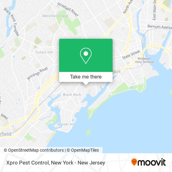 Xpro Pest Control map