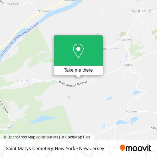 Saint Marys Cemetery map