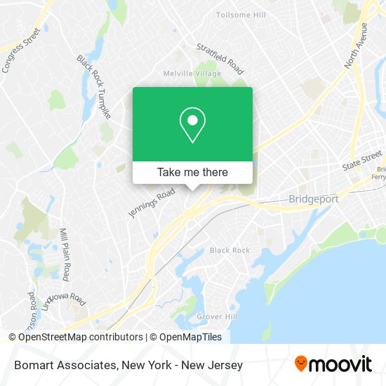 Bomart Associates map