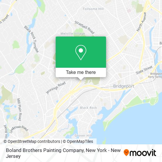 Boland Brothers Painting Company map