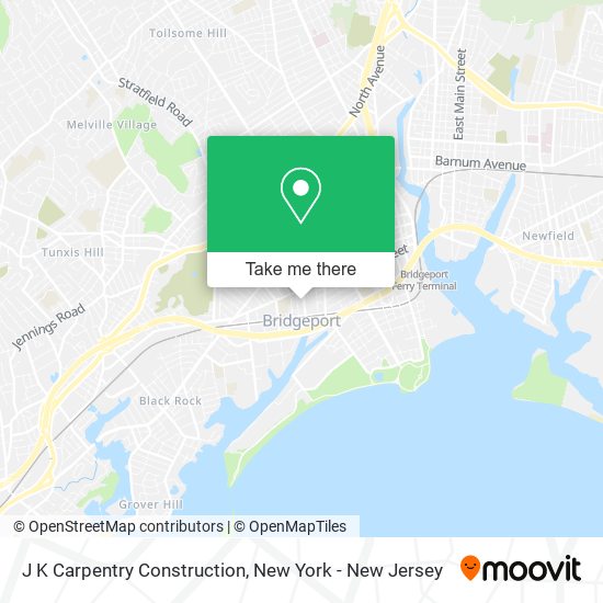 Mapa de J K Carpentry Construction