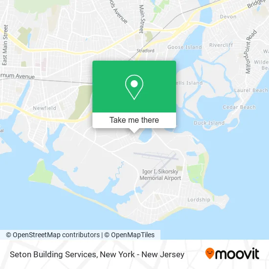 Seton Building Services map