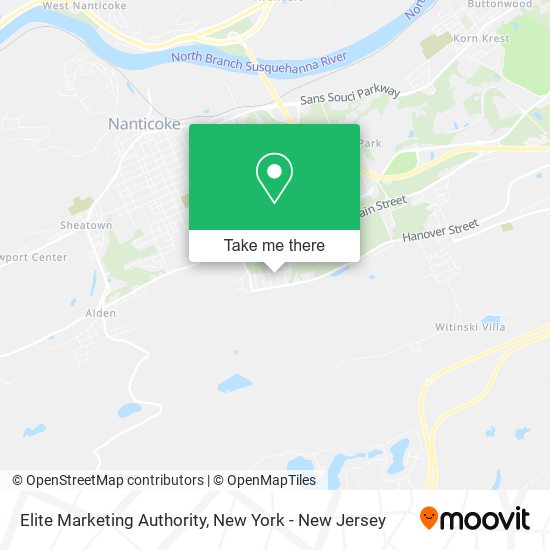 Elite Marketing Authority map