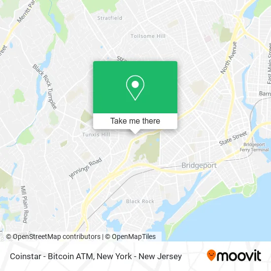 Coinstar - Bitcoin ATM map