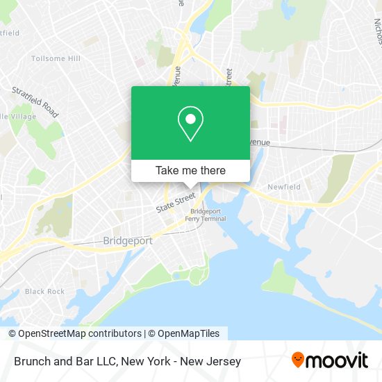Mapa de Brunch and Bar LLC