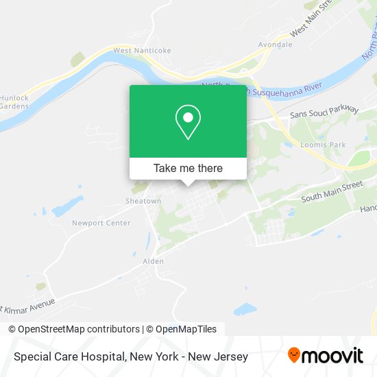 Mapa de Special Care Hospital