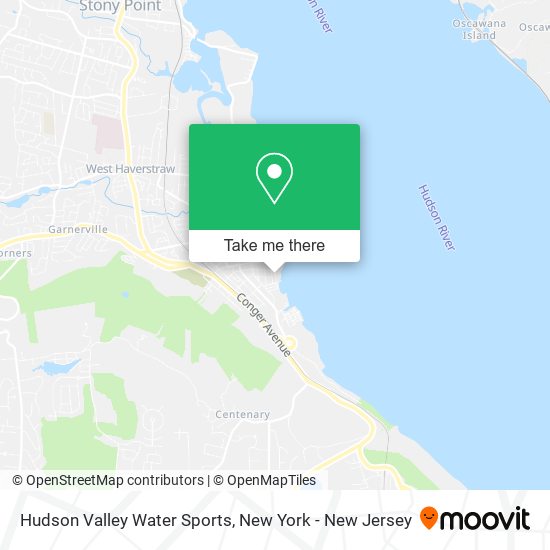 Hudson Valley Water Sports map