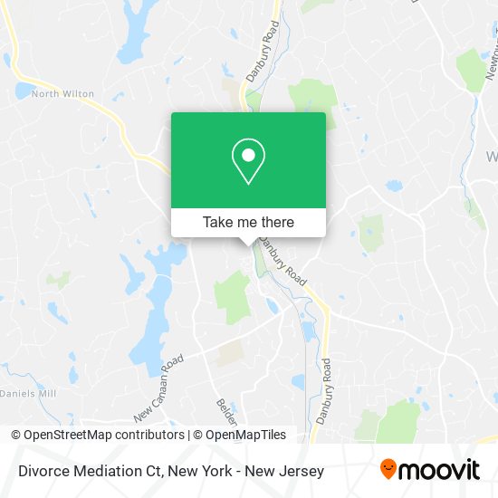 Divorce Mediation Ct map