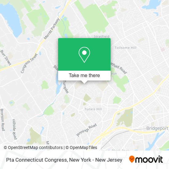 Pta Connecticut Congress map