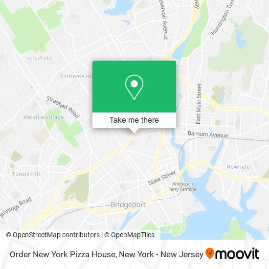 Mapa de Order New York Pizza House