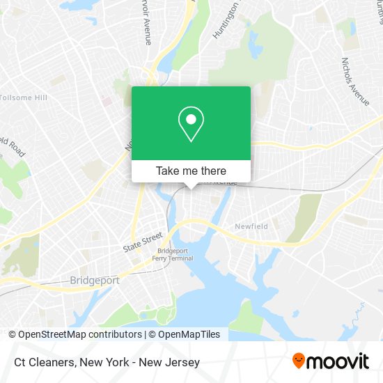 Ct Cleaners map