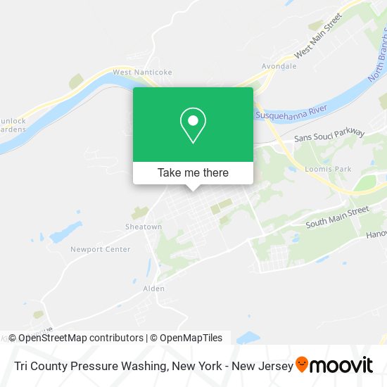 Mapa de Tri County Pressure Washing