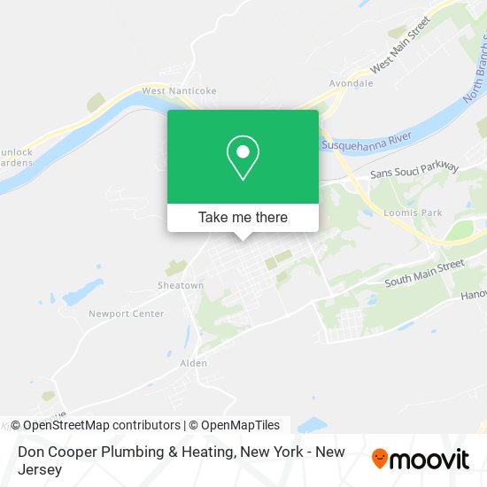 Don Cooper Plumbing & Heating map