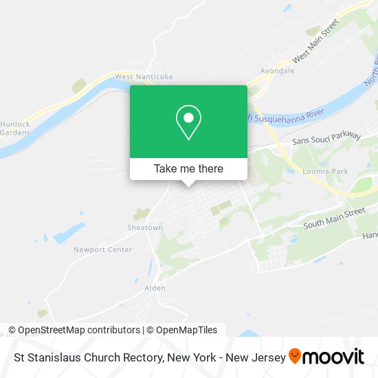 Mapa de St Stanislaus Church Rectory
