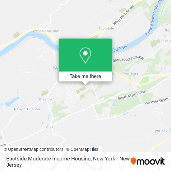 Mapa de Eastside Moderate Income Housing