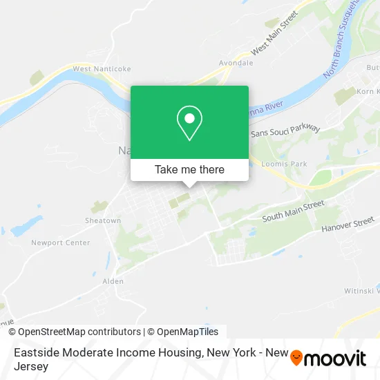Eastside Moderate Income Housing map