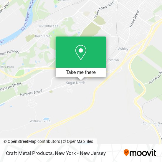 Mapa de Craft Metal Products