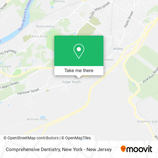 Comprehensive Dentistry map