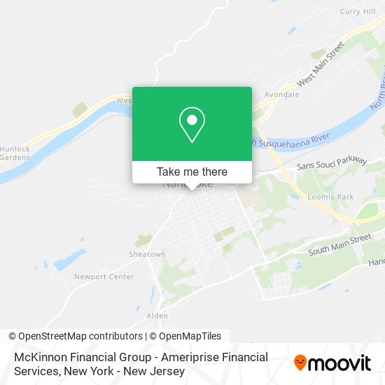 Mapa de McKinnon Financial Group - Ameriprise Financial Services