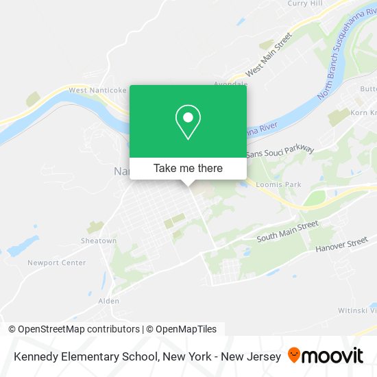 Kennedy Elementary School map