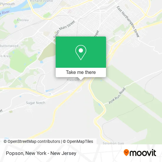 Mapa de Popson