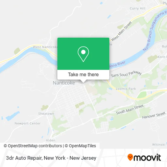 3dr Auto Repair map