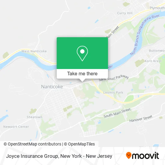 Joyce Insurance Group map