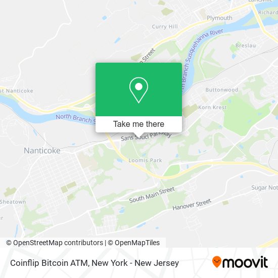 Coinflip Bitcoin ATM map