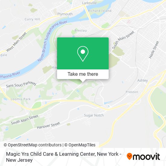 Mapa de Magic Yrs Child Care & Learning Center