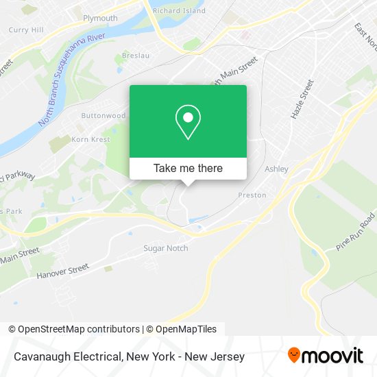 Cavanaugh Electrical map