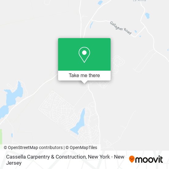 Cassella Carpentry & Construction map