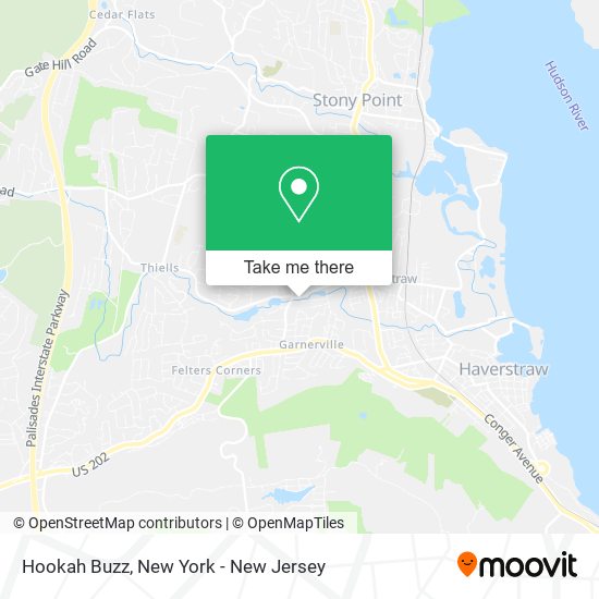 Mapa de Hookah Buzz