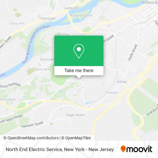 Mapa de North End Electric Service