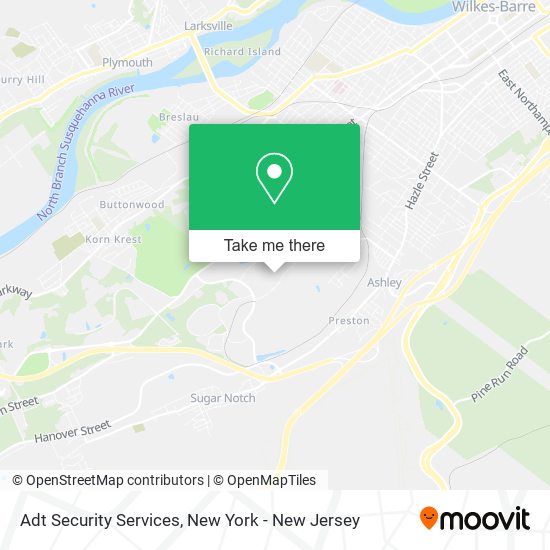 Mapa de Adt Security Services