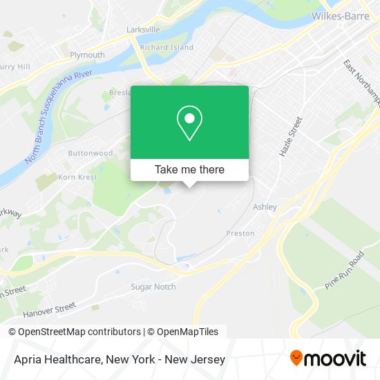 Apria Healthcare map