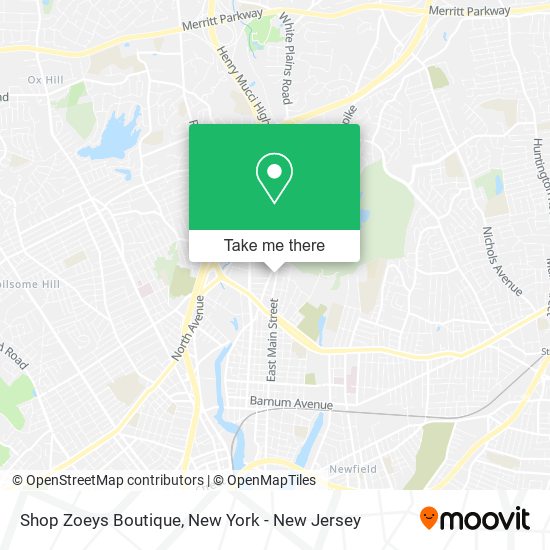 Mapa de Shop Zoeys Boutique