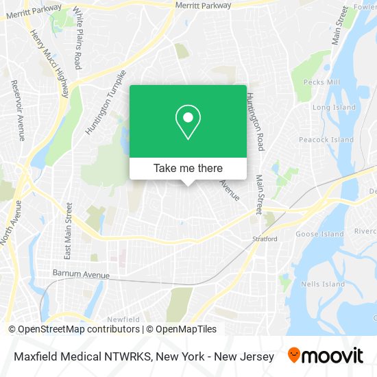 Maxfield Medical NTWRKS map