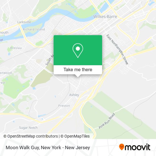 Moon Walk Guy map