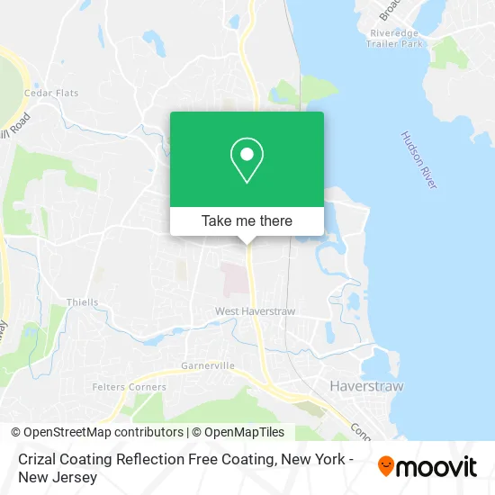 Crizal Coating Reflection Free Coating map
