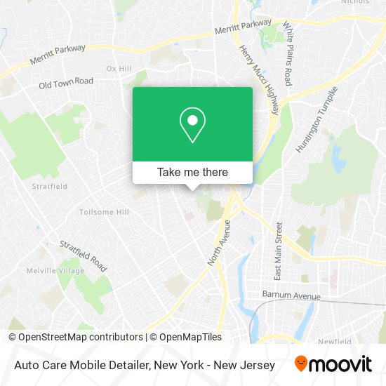 Auto Care Mobile Detailer map