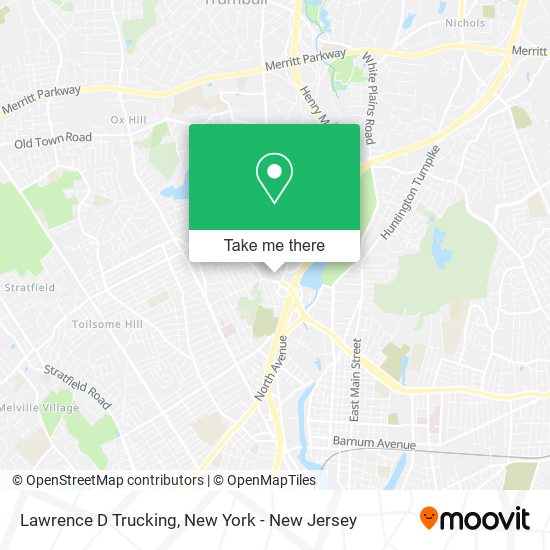 Mapa de Lawrence D Trucking