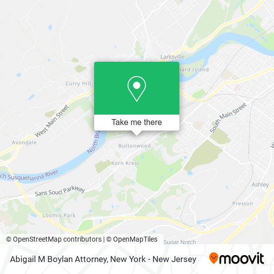 Abigail M Boylan Attorney map