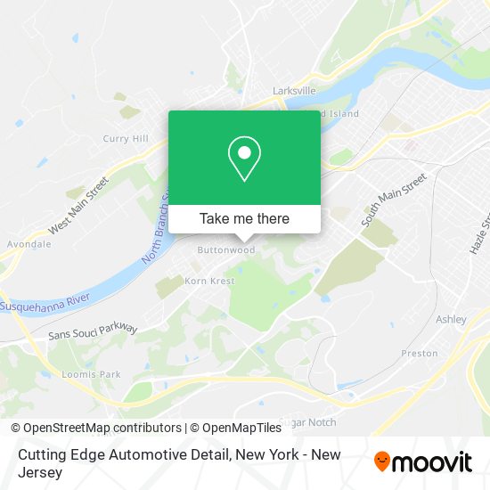 Cutting Edge Automotive Detail map