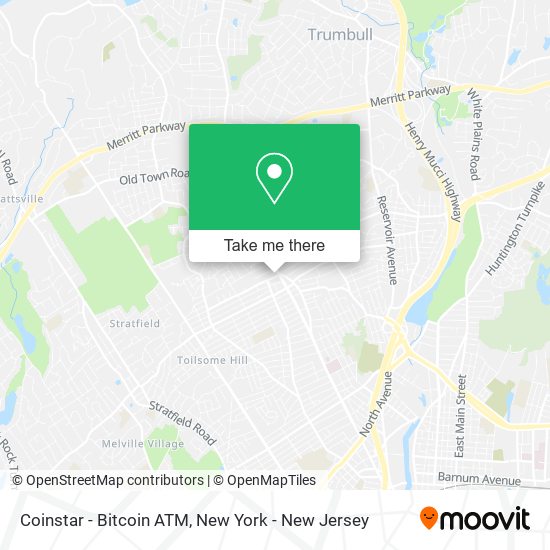 Coinstar - Bitcoin ATM map